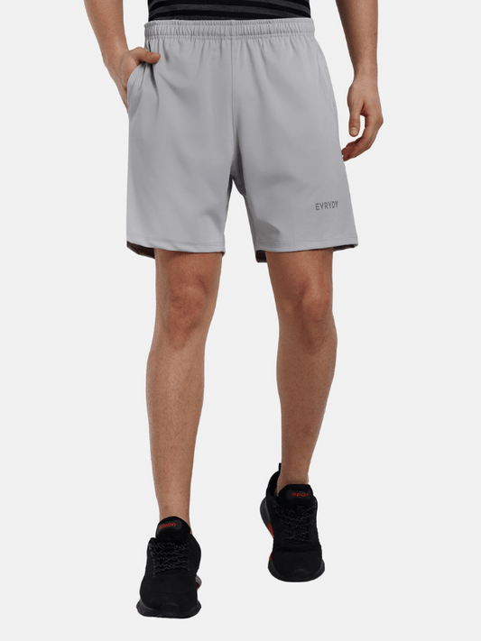 Essential Comfort Shorts - Silver