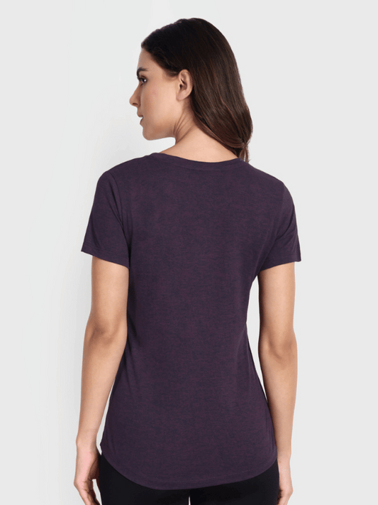 Women Essential Tees - Deep Purple
