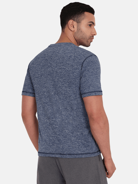 Essential Tees - Blue Melange