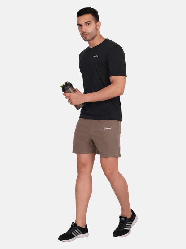 Essential Comfort Shorts - Brown