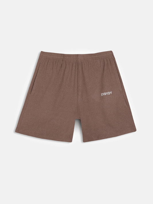 Essential Comfort Shorts - Brown
