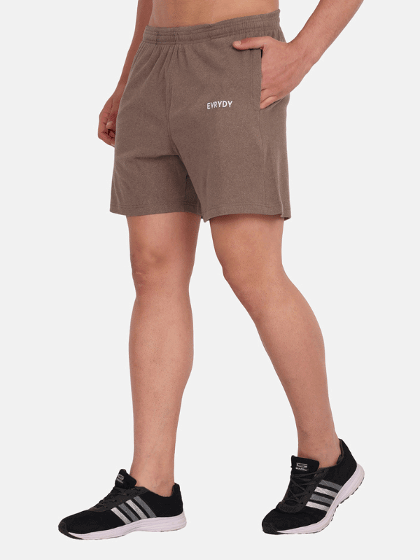 Essential Comfort Shorts - Brown