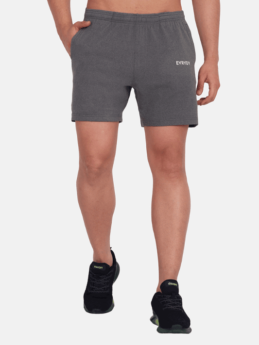 Essential Comfort Shorts - Heather Grey