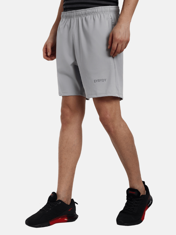 Essential Comfort Shorts - Silver