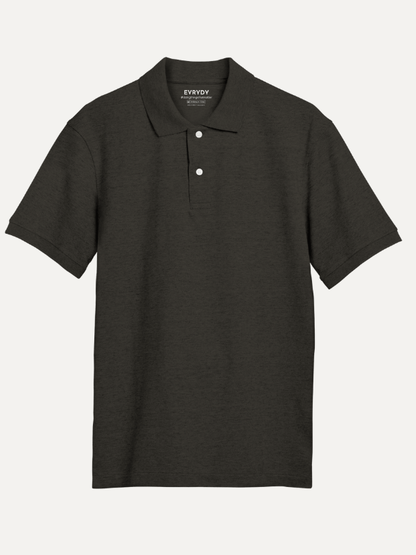 black polo t shirt