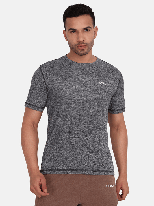 Essential Tees - Black Heather