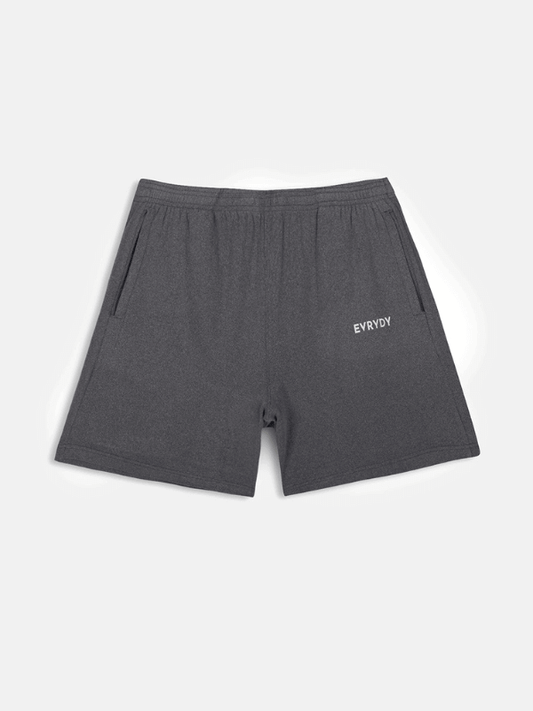 Essential Comfort Shorts - Heather Grey